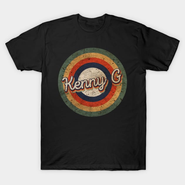 Kenny G Name Personalized Vintage Retro 60s 70s Birthday Gift T-Shirt by Romantic Sunset Style